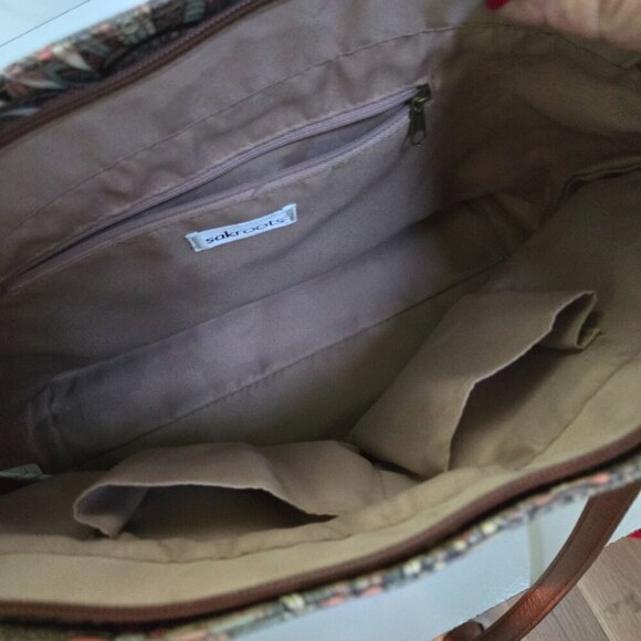 Sakroots Metro Tote In Sienna Spirit Desert - Picture 5 of 7